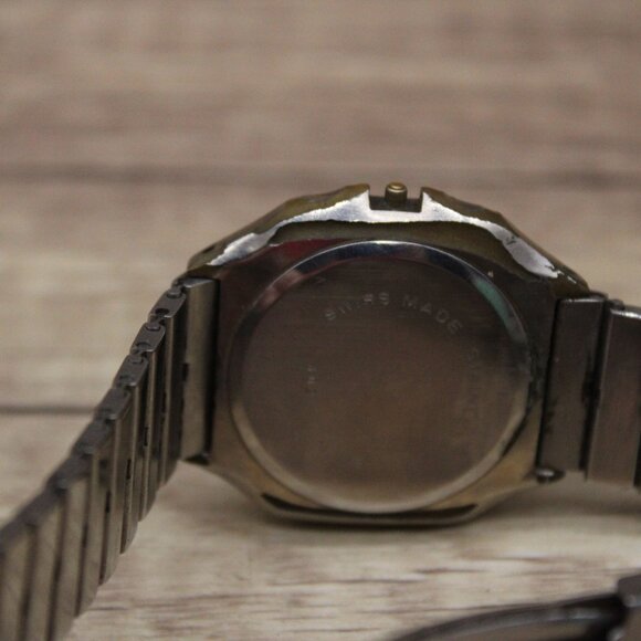 Vintage Jules Racine Watch Womens Silver Tone Stainless Steel Swiss Made 60's - Picture 10 of 12